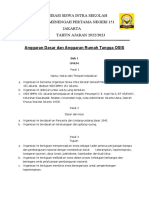 Anggaran Dasar Dan Anggaran Rumah Tangga SMPN 151 Jakarta