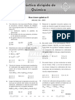 UNI Química Reacciones Químicas II Práctica Dirigida Semana 25 2021