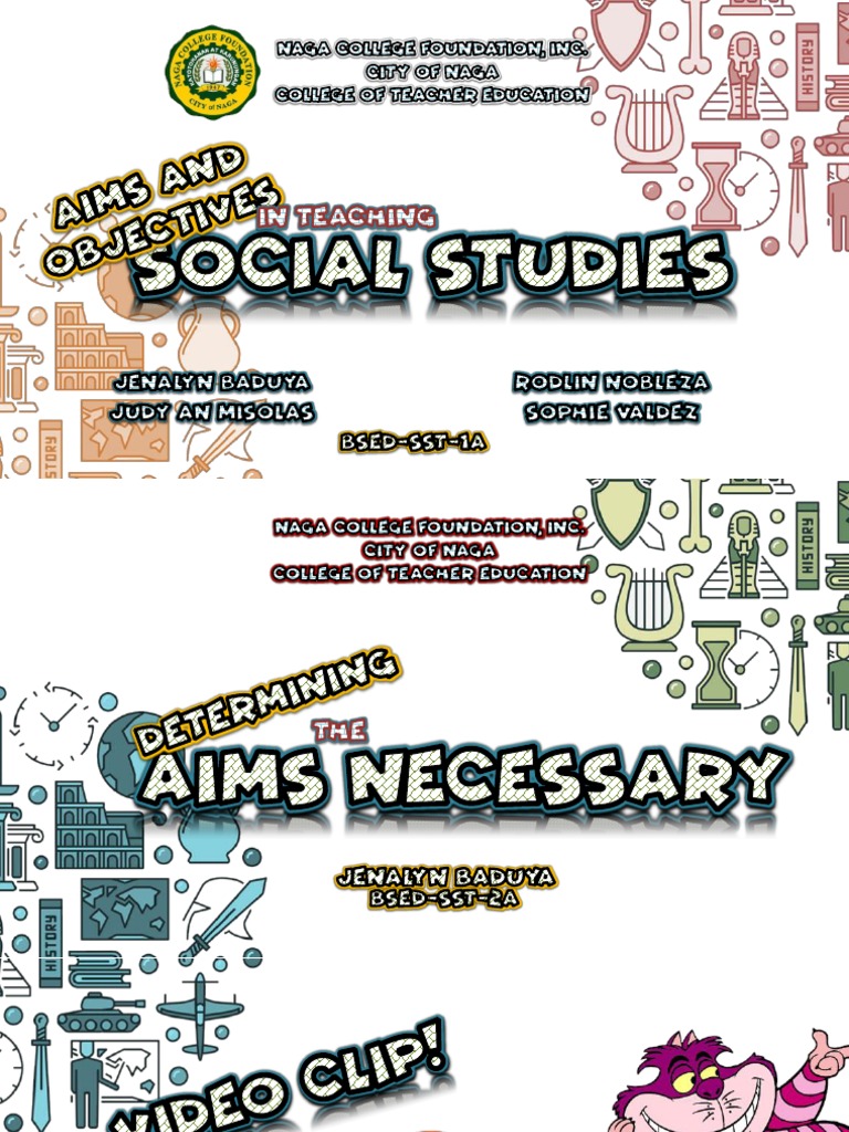 Aims and Objectives of Social Studies | PDF | Geography | Curriculum