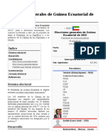 Elecciones Generales de Guinea Ecuatorial de 2022