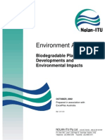 Australian Report on Biodegradable Plastics