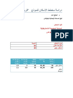 دراسة مخطط الاسكان لنموذج