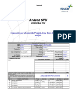 Inspección Por Ultrasonido Phased Array Scan C en Tuberías y Vasijas ACPU-AGE-OPS-PRO-5.4-016-05