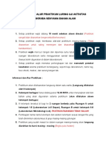 Syarat Dan Alur Praktikum Luring Uji Aktivitas Antimikroba Senyawa Bahan Alam