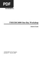 TMS320C6000 One-Day Workshop 