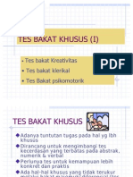 (Kuliah 2) Bakat Khusus (I) - BAKINTEL