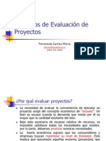 Evaluación Proyectos