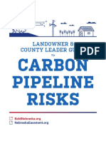 Landowner and County Leader Guide To Carbon Pipeline Risks