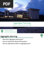 Aggregate Planning