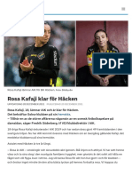 Rosa Kafaji Klar För Häcken - SVT Sport