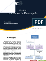 Evaluación desempeño clave RRHH