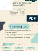 16 Sequencing DNA