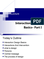 HCI Lecture 8 IDesign Part I