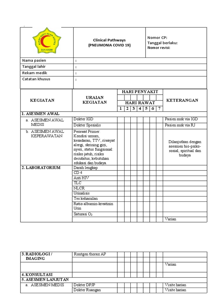 Clinical Pathway HIV | PDF