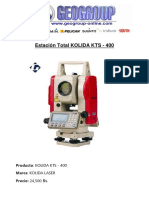 Estacion Total Kolida 400