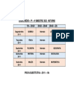 Calendário 4º Bi em Noturno 2022