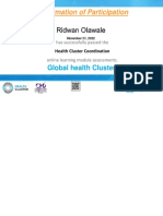 COP - Global Health Cluster