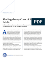 The Regulatory Costs of Being Public