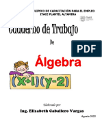 Cuadernillo de Álgebra 1er. Período - Alumnos