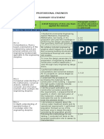 Sample - Summary Statement