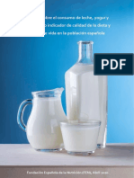 Informe Sobre El Consumo de Leche Yogur y Queso