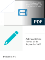 Evaluación #1 - Administración