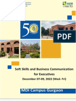 BC-Soft Skills and Business Communication For Executives-Dec 2022