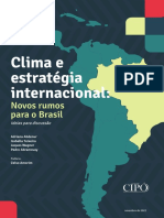 Clima e Estrategia Internacional COP27