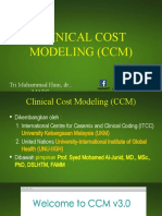 Clinical Cost Modeling (CCM)