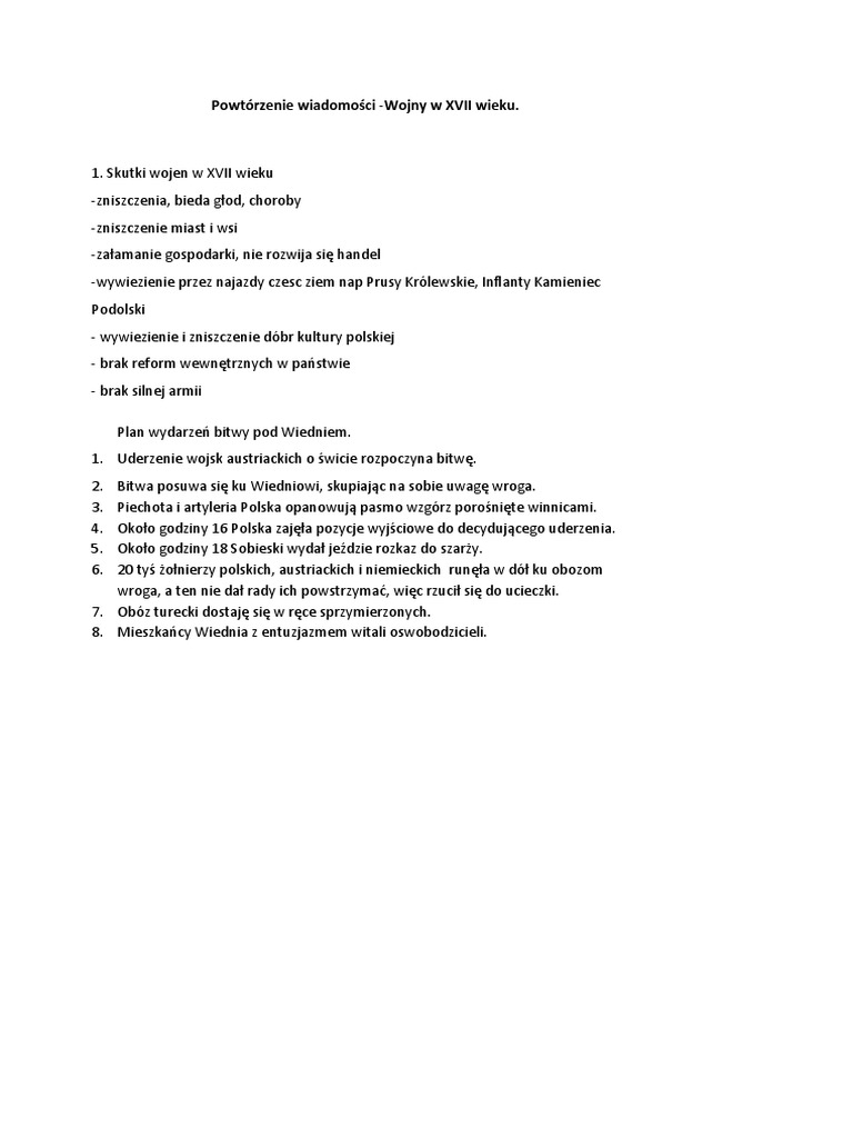 Bitwa Pod Wiedniem PDF