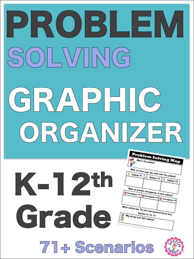 Free71problemsolvingscenariosplusgraphicorganizerdistancelearning 1 | PDF
