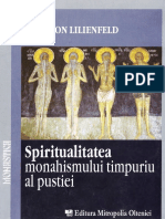 333996407 Fairy Von Lilienfeld Spiritualitatea Monahismului Timpuriu Al Pustiei PDF