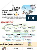 Políticas para manejar la inflación y la devaluación