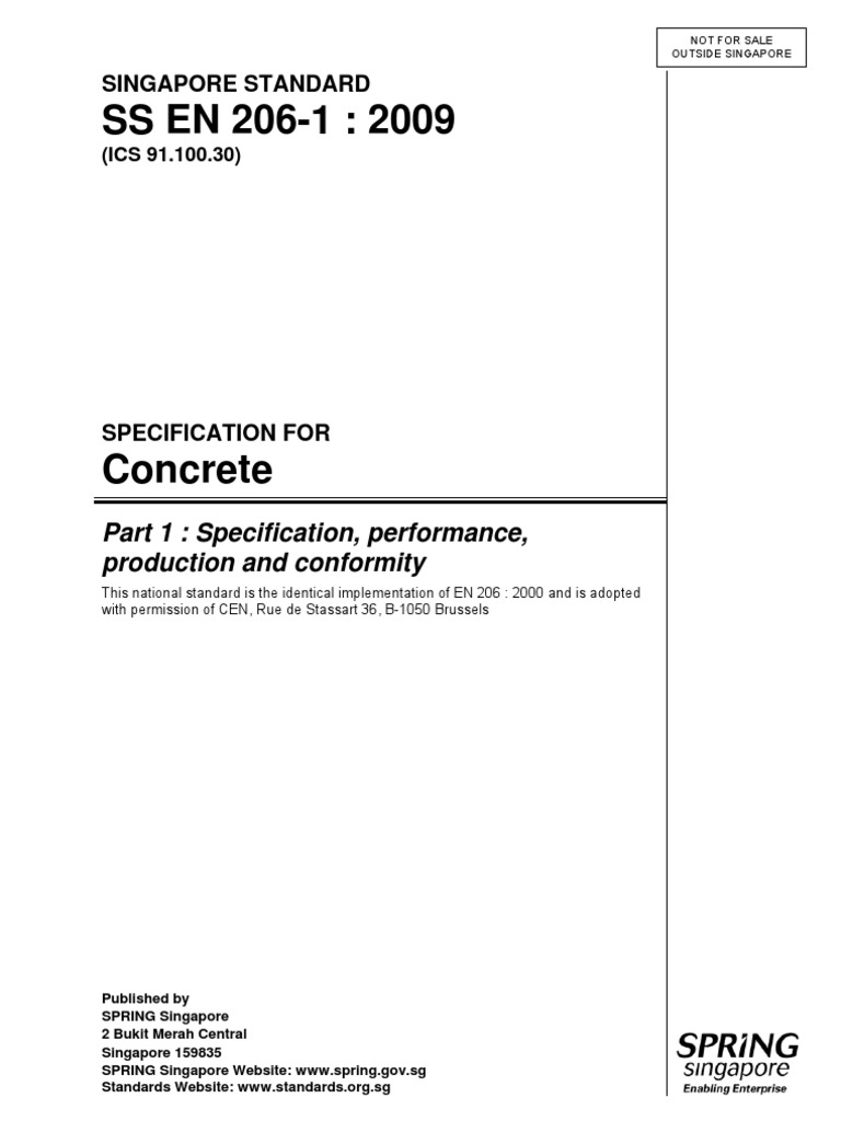 090406094131preview - SS EN 206-1-2009 | PDF | Specification (Technical ...