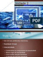 Introdução à Teoria da Interatividade e Realidade Virtual