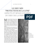 Le Dieu Min Protecteur de La Lune Aspec