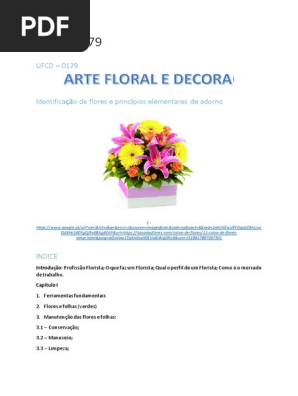 Princípios de Design Floral e Profissão | PDF | Cor