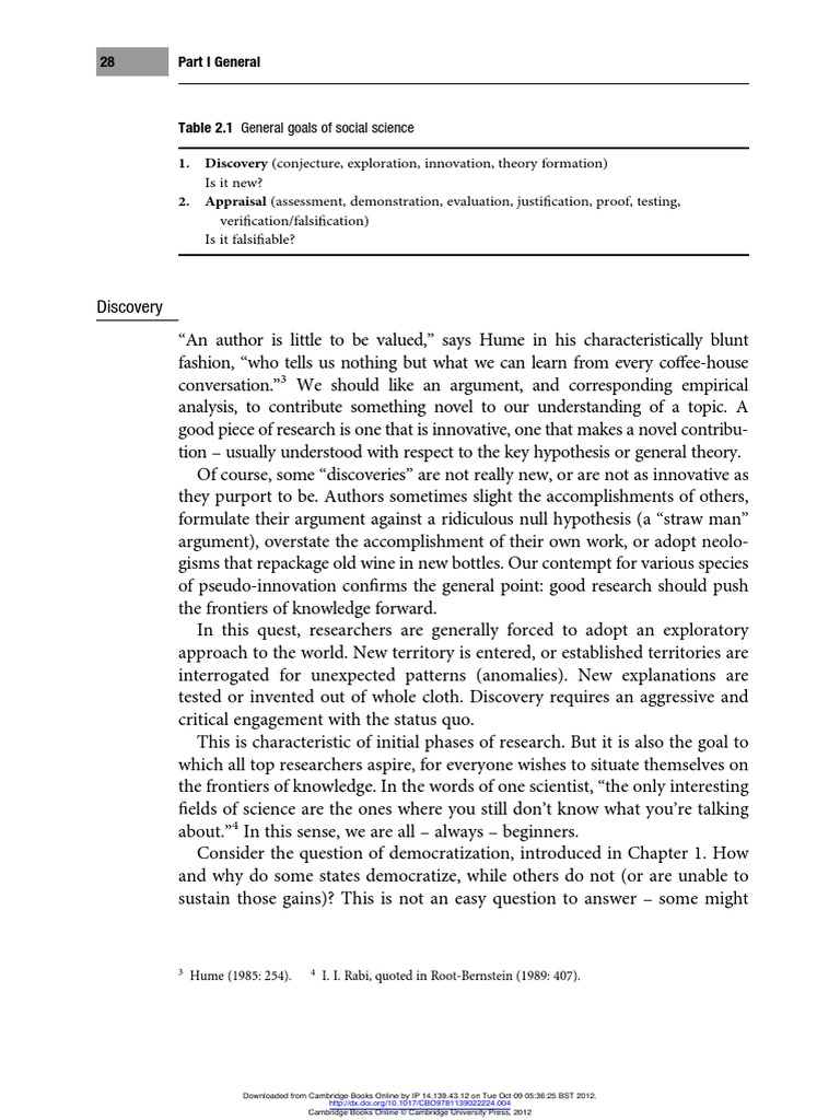John Gerring - Beginnings | PDF | Philosophy