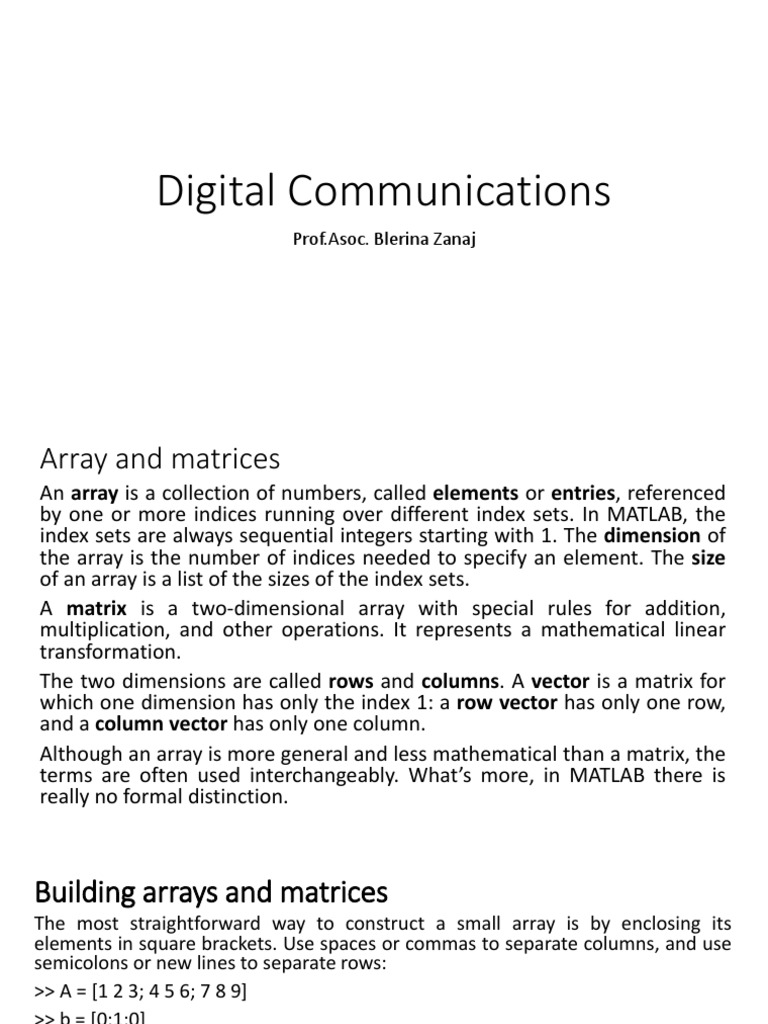 Digital Communications Exercise Sec3 PDF