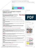 Verbos Clasificacion PDF