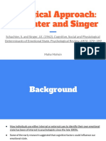 BA - Schachter and Singer