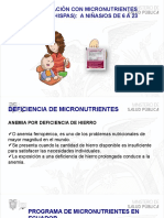 Suplementación Micronutriente 2022