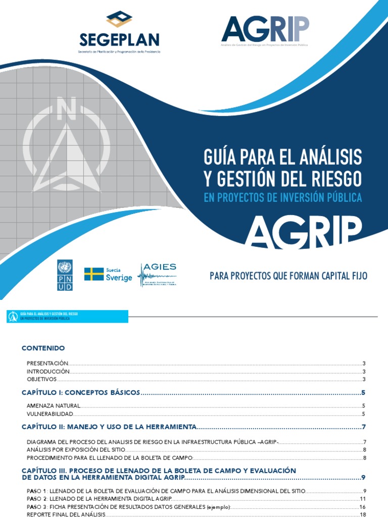 Análisis De Riesgo En Proyectos De Inversión Pública Pdf Riesgo