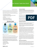 VMware Horizon Suite Vs Citrix Datasheet