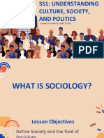 SS1 Sociology