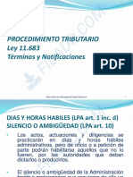 Procedimientos tributarios: plazos, notificaciones y actas