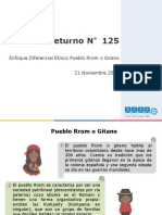 Preturno #125 - Enfoque Diferencial Étnico Pueblo Rrom o Gitano 21112022