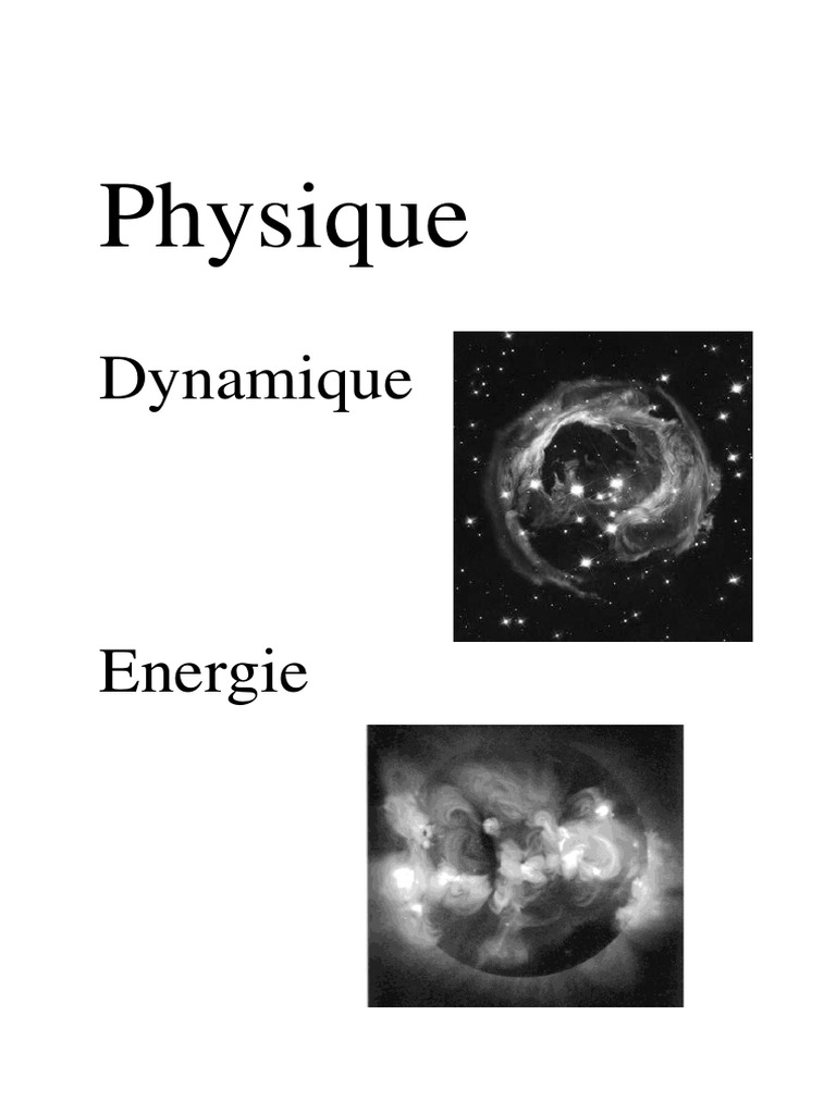 1M Physique Dynamique DF 2020 | PDF