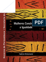 Mulheres Construindo Igualdade Caderno e