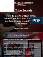 YouTube Secrets Slides